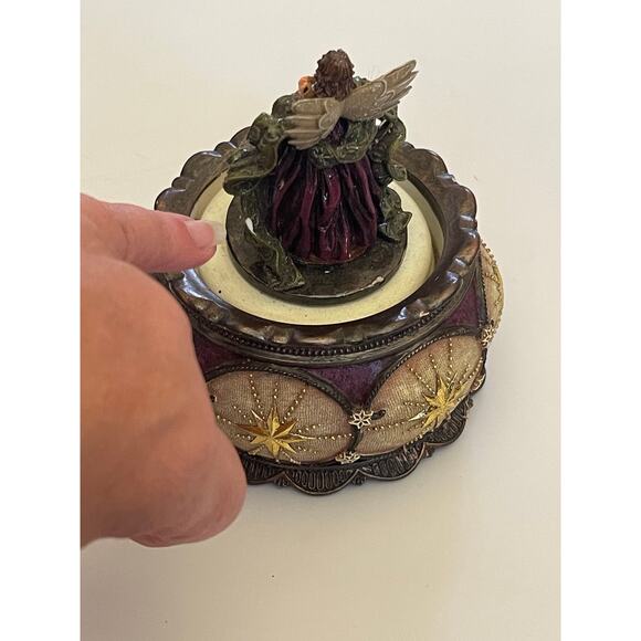 Vintage Resin Musical Angel - Picture 5 of 7